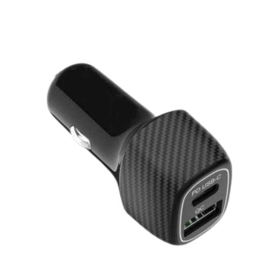 38W USB Type-C Girişli Oto Çakmaklık Araç İçi Hızlı Şarj Çakmaklık Şarj Aleti