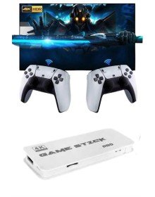 3D 4K HD 2.4G Game Stick 4K Ultra Hd Oyun Konsolu Çift Kollu