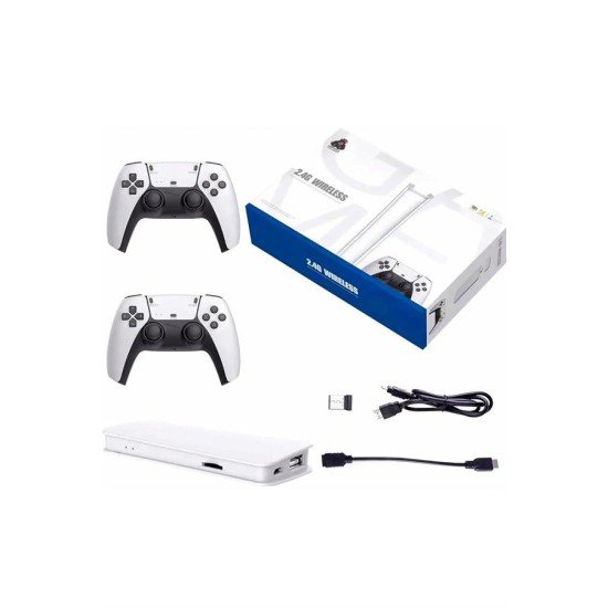 3D Çift Oyun Kollu 4K HD Ekran Nostaljik 20.000 Oyunlu Beyaz Game Box 3D Çift Oyun Kollu 4K HD Ekran Nostaljik 20.000 Oyunlu Beyaz Game Box