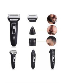 3'lü Set Saç Sakal Kesme Traş Makinesi Burun Kılı Alma Tıraş Makinesi