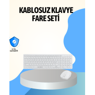 2.4 Ghz Wireless Kablosuz Klavye Mouse Seti Tv Pc Uyumlu