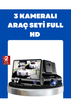 G-Sensör, Park Modu ve Döngüsel Kayıt Destekli Araç DVR