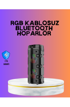 Güçlü Bass ve Net Tiz Özellikli Kablosuz Hoparlör