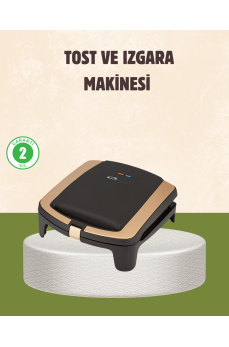 Tost Makinesi Isı Kontrollü 4 Dilim Kapasiteli