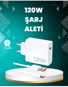 120 Watt Güçlü Hızlı Şarj Adaptörü Huawei P30 P40 Mate 20 Pro Uyumlu
