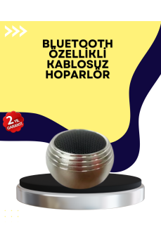 Mini Kablosuz Hoparlör Derin Bas TWS Bağlantı Şarjlı Model