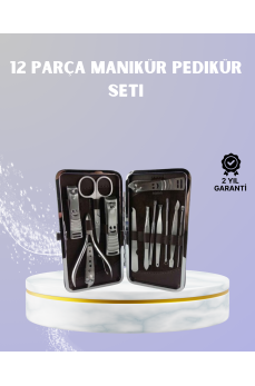 Seyahat İçin Taşınabilir Deri Çantalı Bakım Seti