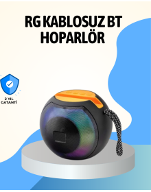 RGB Led Işıklı Güçlü Baslı Kablosuz Hoparlör