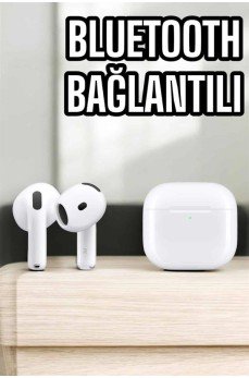 4.Nesil Kaliteli TWS Android ve İOS Uyumlu Mikrofonlu Kulaklık