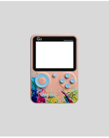 2.4 İnç Ekranlı 500 Oyunlu Taşınabilir Retro Oyun Konsolu, Şarjlı El Tipi Mini