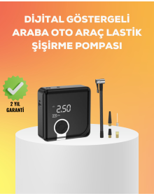 Çok Fonksiyonlu Akıllı Lastik Şişirme Cihazı