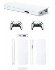 Dijital Göstergeli Powerbank Bluetooth Kulaklık ve Yeni Nesil Amoled Ekran Akıllı Saat