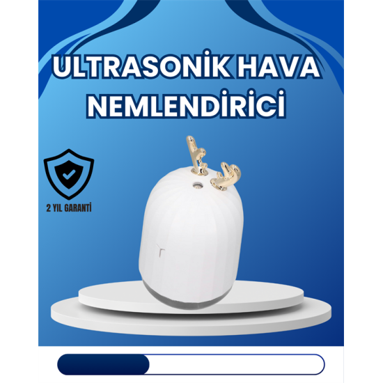 4–8 Saat Çalışma Süreli USB Portatif Masa Nemlendirici