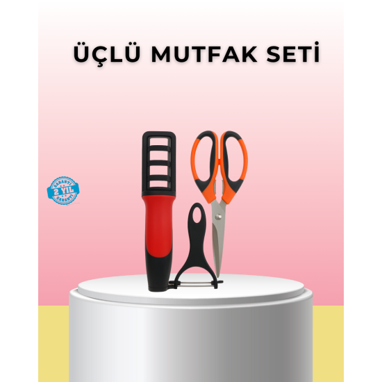 Çok Fonksiyonlu Mutfak Makas Seti –Pratik Mutfak Yardımcısı