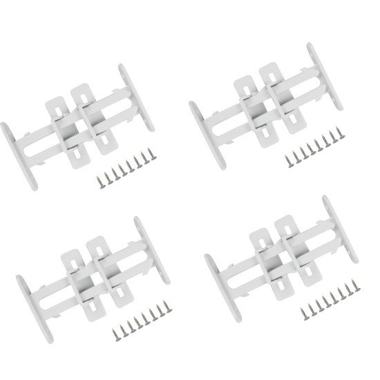 4 Adet Bebek Çocuk Koruma Kilidi - Dolap Çekmece Kilidi Sürgülü Kilit 4 Adet Bebek Çocuk Koruma Kilidi - Dolap Çekmece Kilidi Sürgülü Kilit