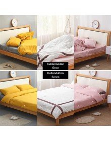 8 Adet Mantar Model Yorgan Kılıfı Ve Çarşaf Tutucu Sabitleyici