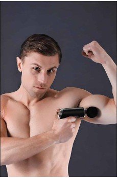 4 Başlıklı Darbeli Şarjlı Masaj Aleti Tabancası Kablosuz