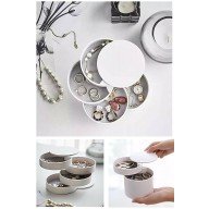 4 Katlı Dönebilen Silindir Takı Ve Makyaj Organizer Kutusu 4 Katlı Dönebilen Silindir Takı Ve Makyaj Organizer Kutusu