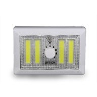 4 Ledli Pilli Led Lamba Güç Ayarlı Led Portatif Lamba Led Işık - Mıknatıslı Yapışkanlı
