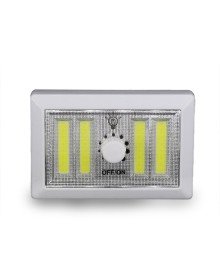 4 Ledli Pilli Led Lamba Güç Ayarlı Led Portatif Lamba Led Işık - Mıknatıslı Yapışkanlı