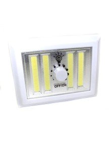 4 Ledli Pilli Led Lamba Güç Ayarlı Led Portatif Lamba Led Işık - Mıknatıslı Yapışkanlı