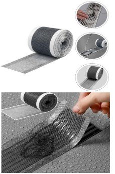 4 Metre Yapışkanlı Banyo Gider Koruyucu Saç Toplayıcı – Gider Böcek Koruyucu Gider Süzgeci