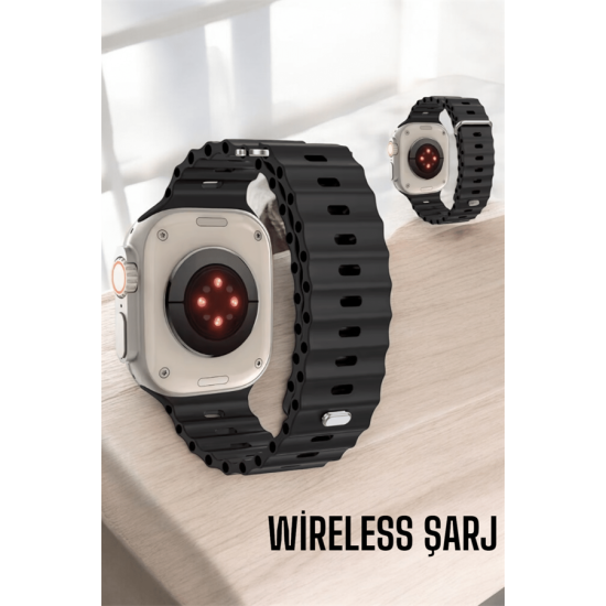 45 MM Gri Kasa Ultra Akıllı Saat Sesli Görüşme, Sağlık Takibi, Suya Dayanıklı 45 MM Gri Kasa Ultra Akıllı Saat Sesli Görüşme, Sağlık Takibi, Suya Dayanıklı