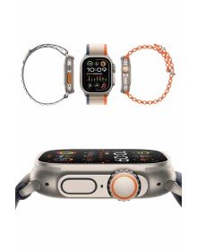 49mm Akıllı Saat Amoled Ekranlı Kadın Erkek Kol Saati Plastik Kordon