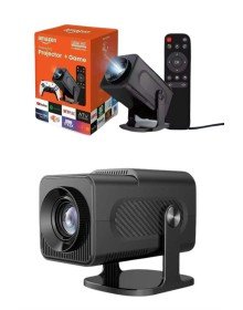 4K Android Smart Wi-fi Çift Kollu Projeksiyon Game Box Kumandalı Taşınabilir