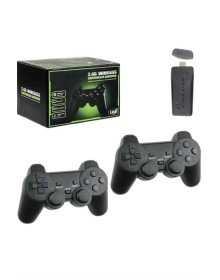 4k Game Stick Oyun Konsolu 2.4g Kablosuz Çift Kol Nostaljik Oyunlar