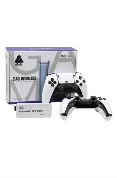 4K HD Görüntü Kaliteli Retro Game Stick 20000 Oyunlu Çift Kollu Beyaz Game Stick 4K HD Görüntü Kaliteli Retro Game Stick 20000 Oyunlu Çift Kollu Beyaz Game Stick