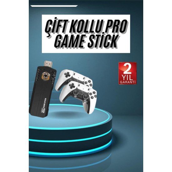 4k Kablosuz Çift Kol Retro Oyunlar 20000 Oyunlu Atari