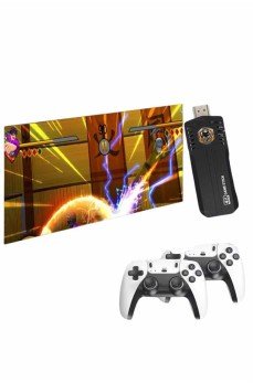 4k Kablosuz Çift Kol Retro Oyunlar 20000 Oyunlu Atari 4k Kablosuz Çift Kol Retro Oyunlar 20000 Oyunlu Atari