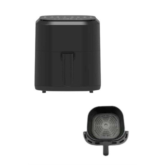 4L Airfryer Hazneli Hava Fritözü Yağsız Fritöz Taşınabilir Fırın İşlevi Gören Pratik 4L Airfryer Hazneli Hava Fritözü Yağsız Fritöz Taşınabilir Fırın İşlevi Gören Pratik