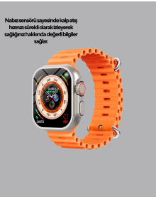 Akıllı Saat – Nabız Ölçer, Uyku Takibi, GPS, Suya Dayanıklı Tasarım