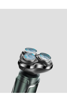 3D Akıllı Kesim Teknolojili Şarjlı Tıraş Seti – 3 Başlıklı, Paslanmaz Çelik Bıçaklı