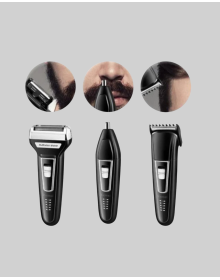 İnsua 3’lü Tıraş Makinesi – 3 Farklı Kesim Başlığı, Güçlü Motor, 60 Dakika Kullanım