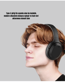 Modern Cihazlarla Uyumlu Kablolu Kulaklık – Yüksek Ses Kalitesi, Gürültü Azaltıcı Mikrofon