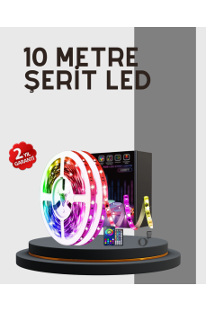 Su Geçirmez 10M Smart Şerit Led TV Arkası ve Oda Dekorasyonu İçin
