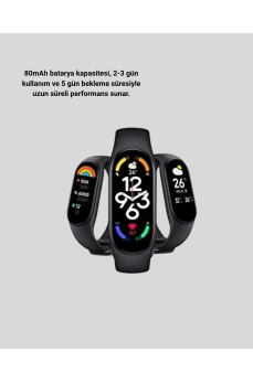 Akıllı Bileklik – Adım Sayar, Kalp Atış Ölçer, Uyku Takipli ve Suya Dayanıklı