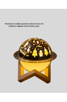 Aromaterapili USB Hava Nemlendirici – Projeksiyon Işıklı, Sessiz ve Şık Tasarım Aromaterapili USB Hava Nemlendirici – Projeksiyon Işıklı, Sessiz ve Şık Tasarım