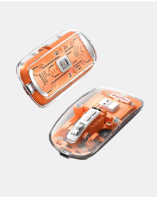 Bluetooth 5.0 & 2.4GHz Kablosuz Fare – 3 Cihaz Bağlantılı, Hızlı Geçiş, USB Alıcılı