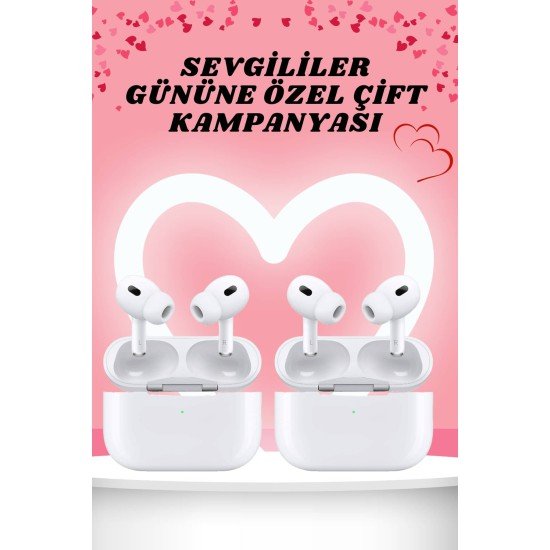 Sevgiliye Hediye Çift Kulaklığı Yeni Nesil Pro Kulaklık Sevgililer Gününe Özel Kampanya