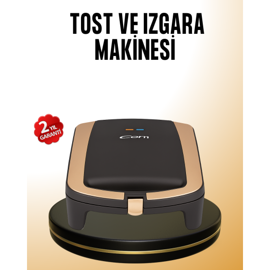 Tost Makinesi Hızlı Pişirme Teknolojisi 1500 Watt Tost Makinesi Hızlı Pişirme Teknolojisi 1500 Watt