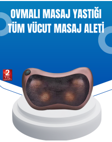 Taşınabilir Yoğurma Masaj Cihazı Boyun Bel Sırt Ayak