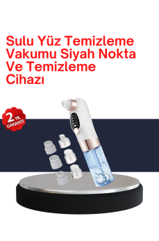 Evde Kolay Kullanım İçin Şarjlı Siyah Nokta Temizleme Aleti