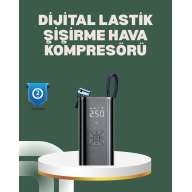 Bisiklet, Motosiklet ve Araçlar İçin Çok Amaçlı Hava Pompası