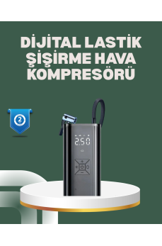 Bisiklet, Motosiklet ve Araçlar İçin Çok Amaçlı Hava Pompası