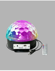 RGB LED Disko Topu Projektör – Ev Partileri, Doğum Günleri ve Eğlence İçin Işık Şovu