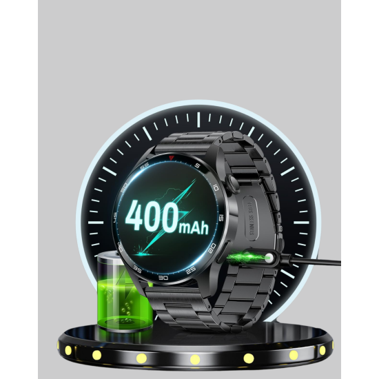 100mAh Şarjlı Akıllı Saat – Mesaj Bildirimi, Müzik Kontrolü ve Ergonomik Tasarım